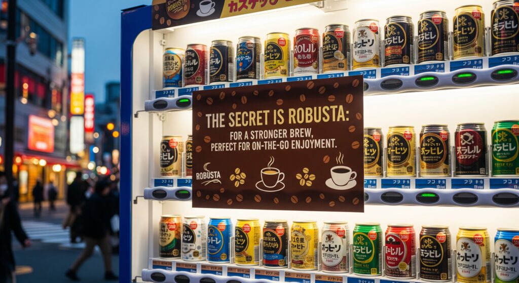 缶コーヒーにロブスタ種が使われる理由