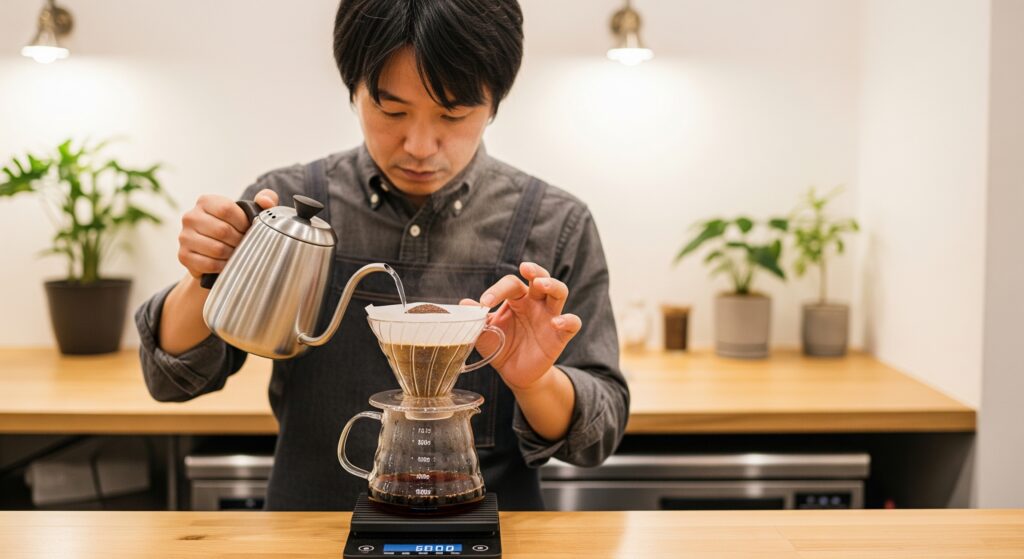 基本の淹れ方ペーパードリップ
