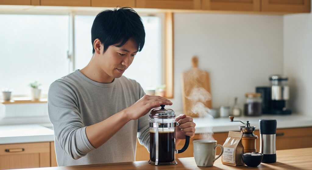 手軽さが魅力のフレンチプレス