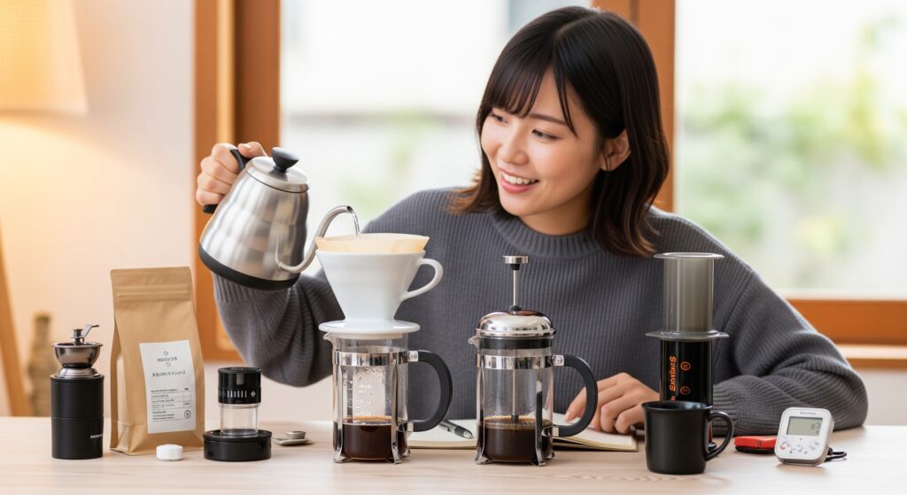 初心者向けのコーヒー抽出方法おすすめ3選