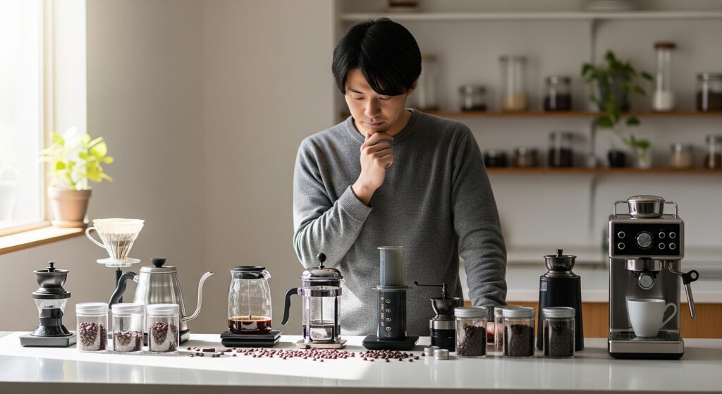 自分に合うコーヒーの淹れ方の種類は?