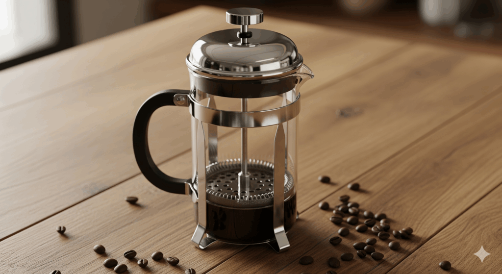 コーヒーフレンチプレスの基本と特徴