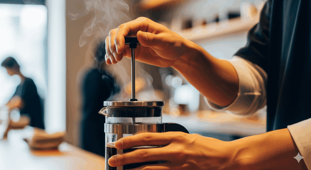 スタバで人気のフレンチプレス