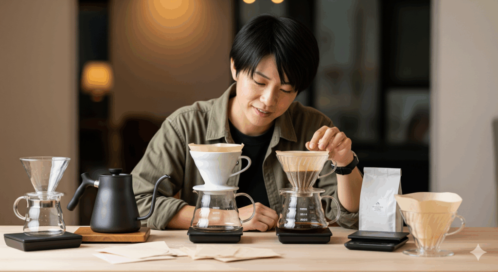コーヒー ペーパードリップの基本知識