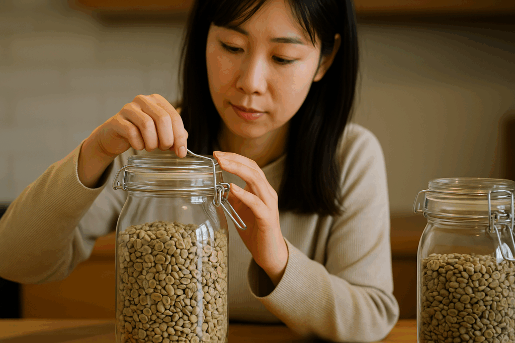 密閉には瓶などの保存容器が最適